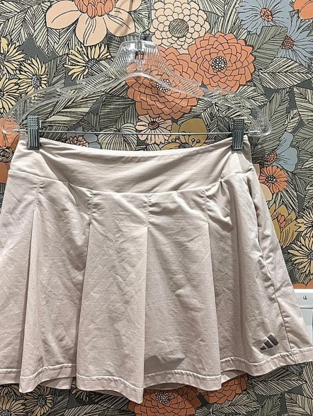 adidas Pleated Pink Mini Skirt (Size S)